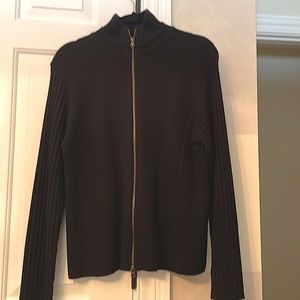Olsen Front Zip Cardigan